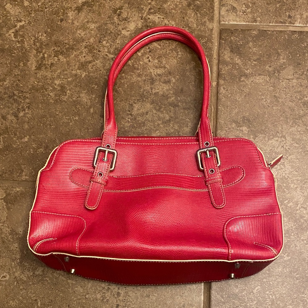 Elegant Red Handbag